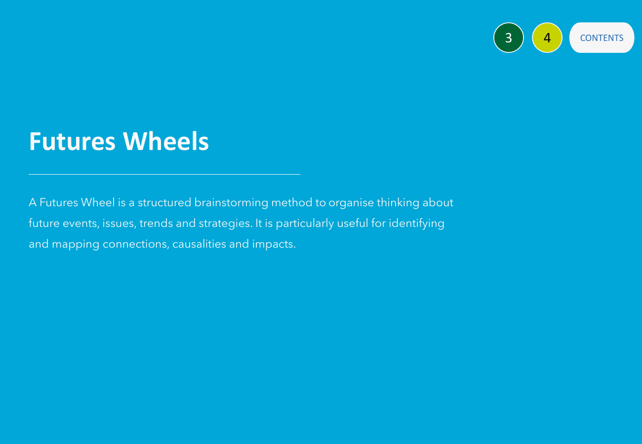 Published toolkit page for Futures Wheels.